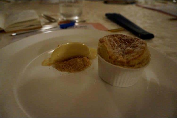 Alessandro Giai Miniet  Ristorante della Sacra TO SOUFFLE CON GELATO ALLA ZABAGLIONE